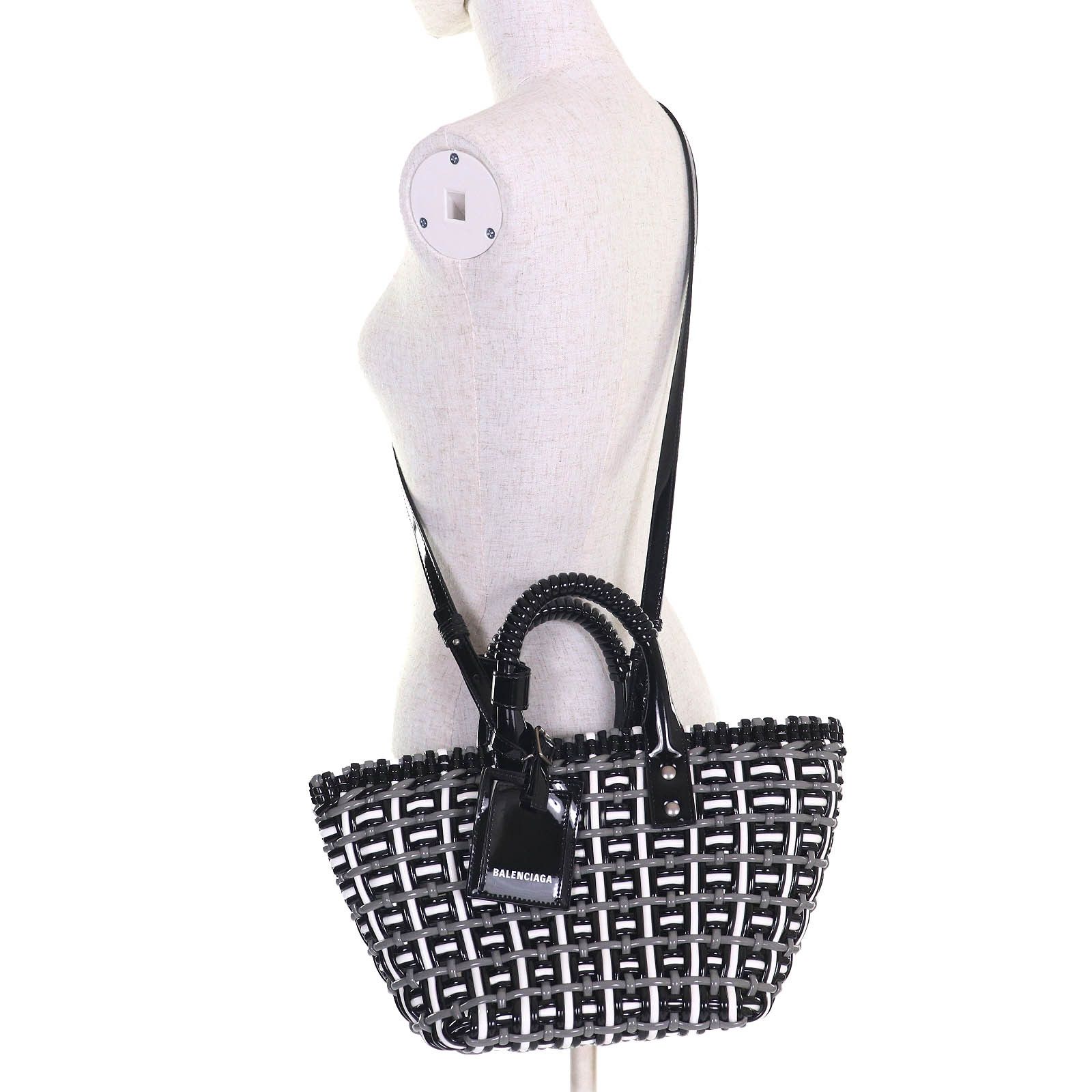 Balenciaga Balenciaga Balenciaga Bistro Basket Bag Leather 2way Handbag Enamel Shoulder Bag 671342 DUTY FREE for USA Size ONE SIZE - 11 Thumbnail