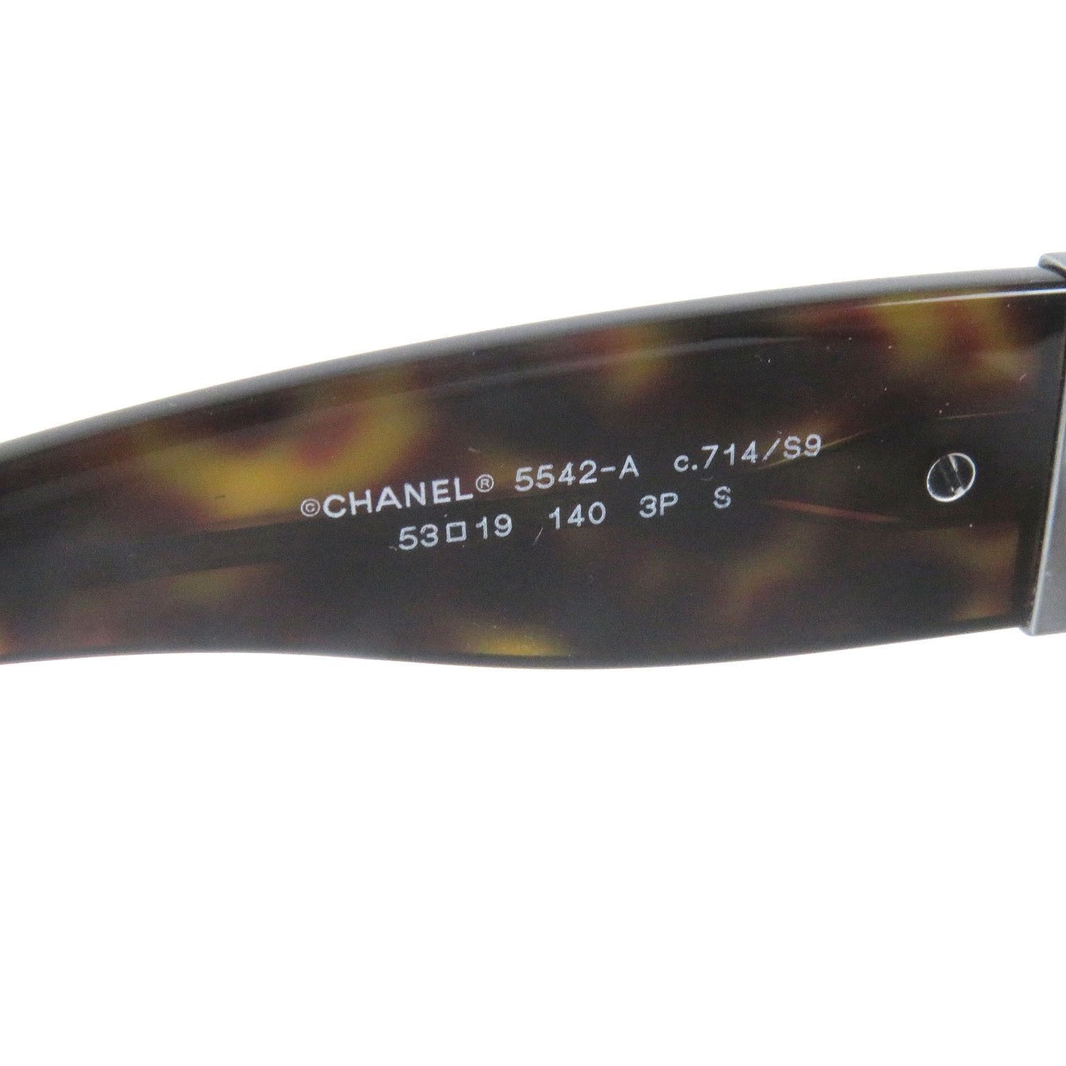 Chanel Chanel Chanel COCO Mark Sunglasses Plastic Sunglasses DUTY FREE for USA Size ONE SIZE - 9 Thumbnail