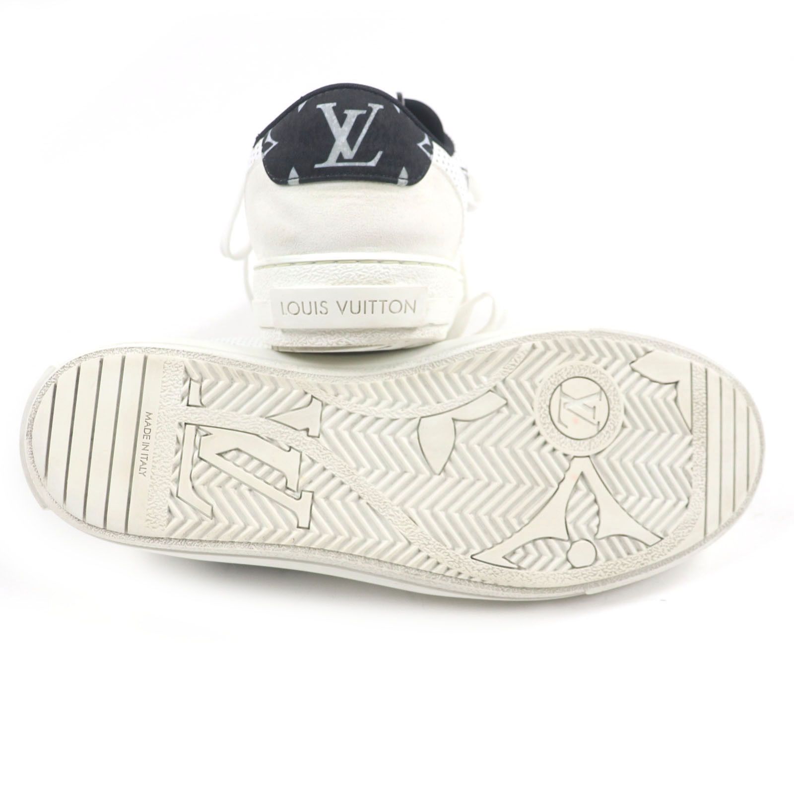 Louis Vuitton Louis Vuitton Louis Vuitton Leather Sneakers Leather Shoes 1ACF0A DUTY FREE for USA Size ONE SIZE - 5 Thumbnail