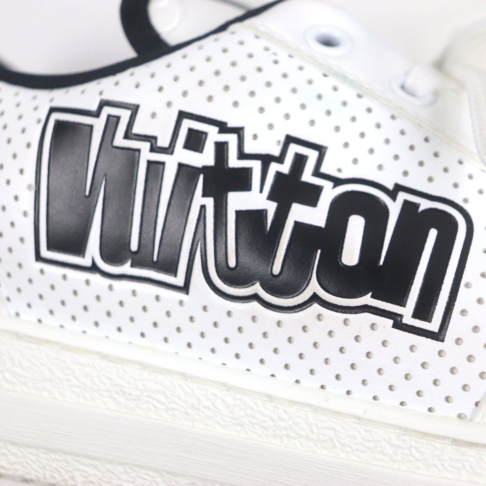 Louis Vuitton Louis Vuitton Louis Vuitton Leather Sneakers Leather Shoes 1ACF0A DUTY FREE for USA Size ONE SIZE - 7 Thumbnail