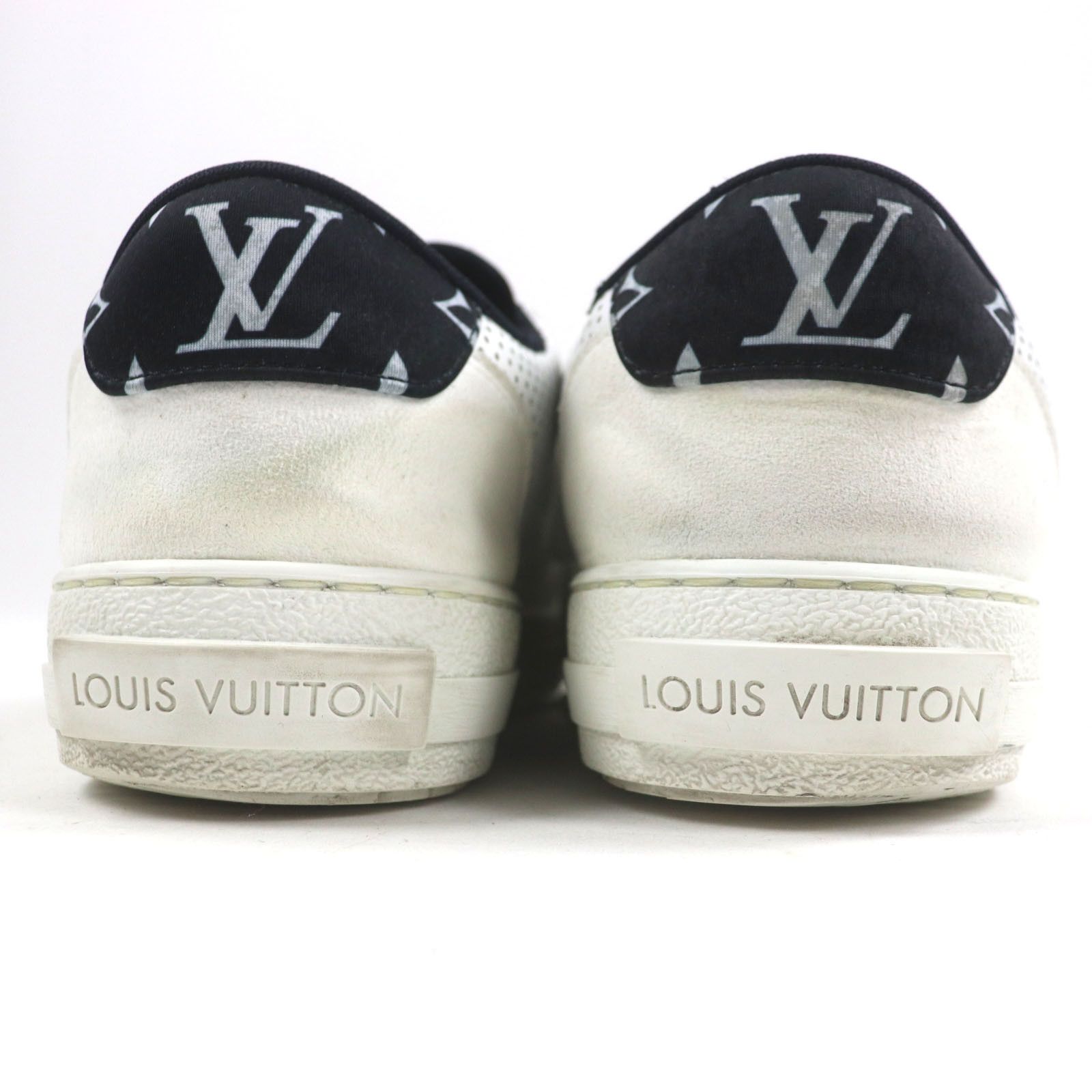 Louis Vuitton Louis Vuitton Louis Vuitton Leather Sneakers Leather Shoes 1ACF0A DUTY FREE for USA Size ONE SIZE - 13 Thumbnail