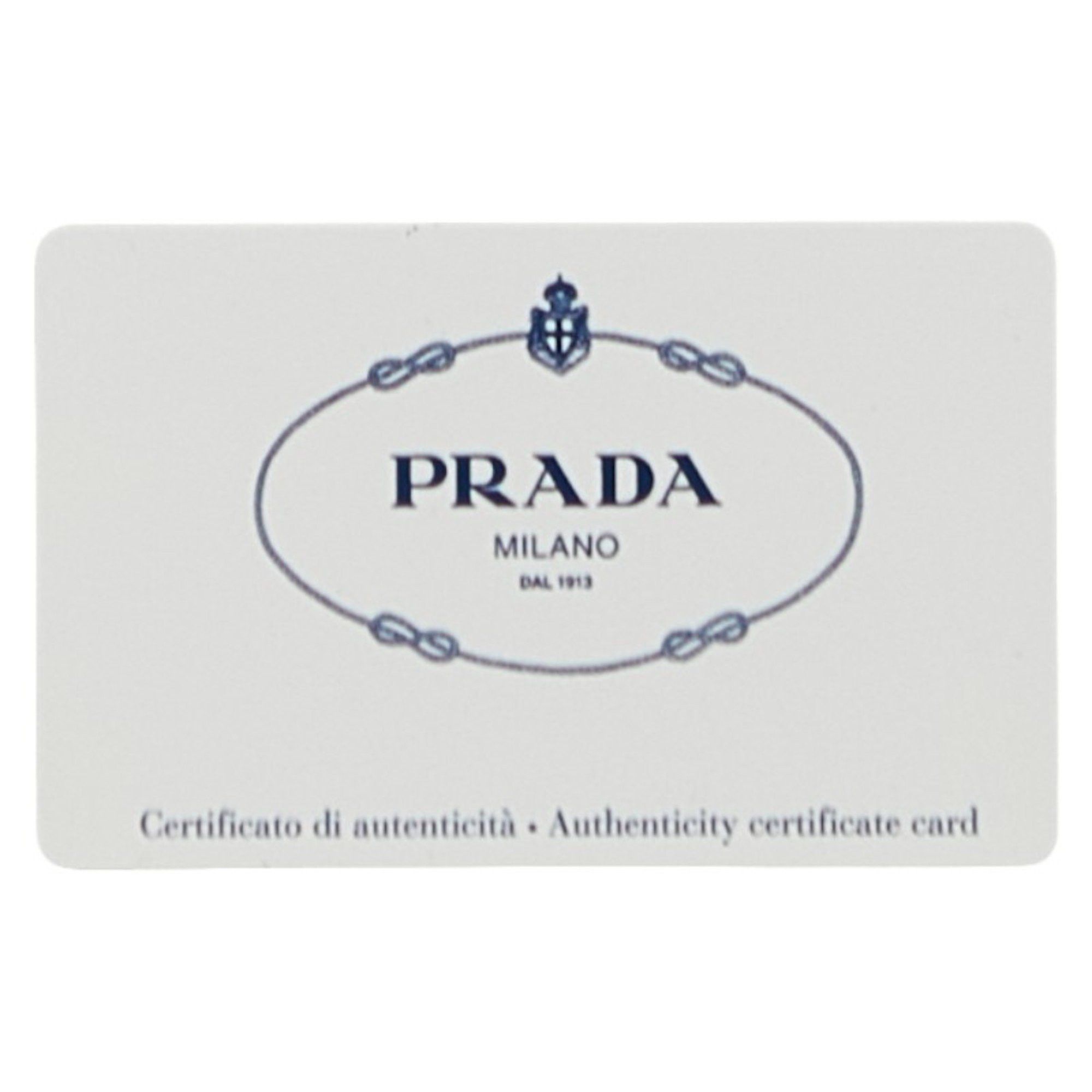 Prada Prada Tessuto Double Triangle Logo Plate Handbag Tote Bag B1959V Navy Black Nylon Leather Women's PRADA Size ONE SIZE - 14 Thumbnail