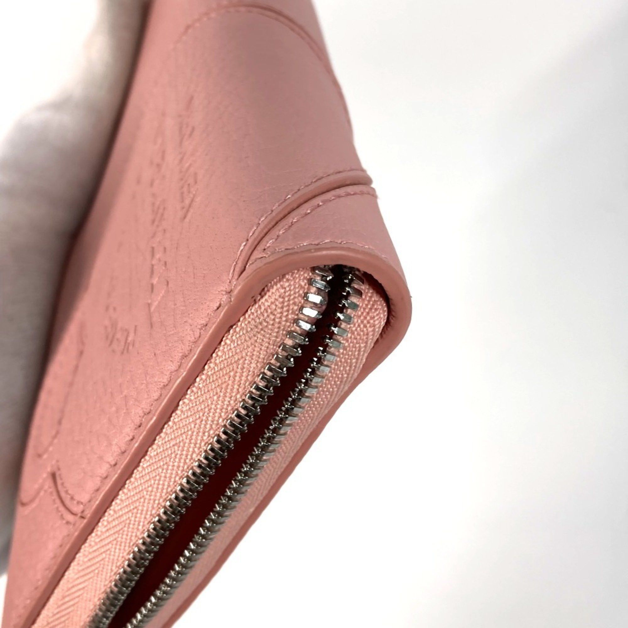Tiffany & Co. TIFFANY & Co. 72458575 Japan-exclusive Return to Tiffany Heart Large Zip Wallet, Women's Leather, Blush Pink Size ONE SIZE - 12 Thumbnail