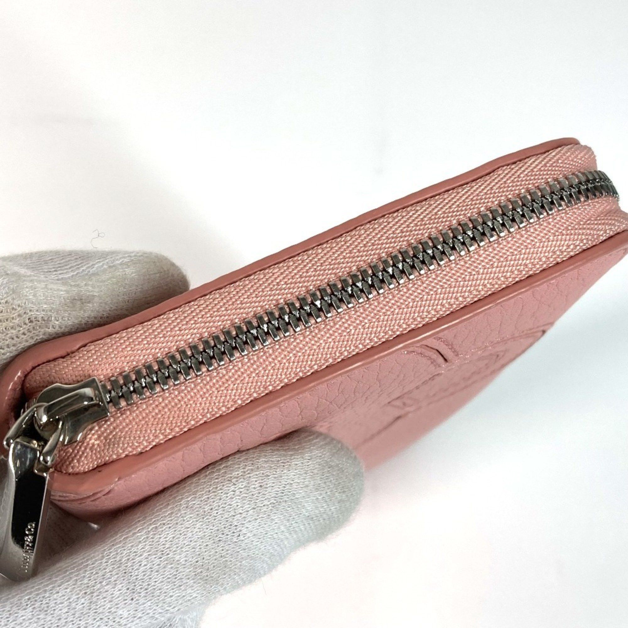 Tiffany & Co. TIFFANY & Co. 72458575 Japan-exclusive Return to Tiffany Heart Large Zip Wallet, Women's Leather, Blush Pink Size ONE SIZE - 5 Thumbnail