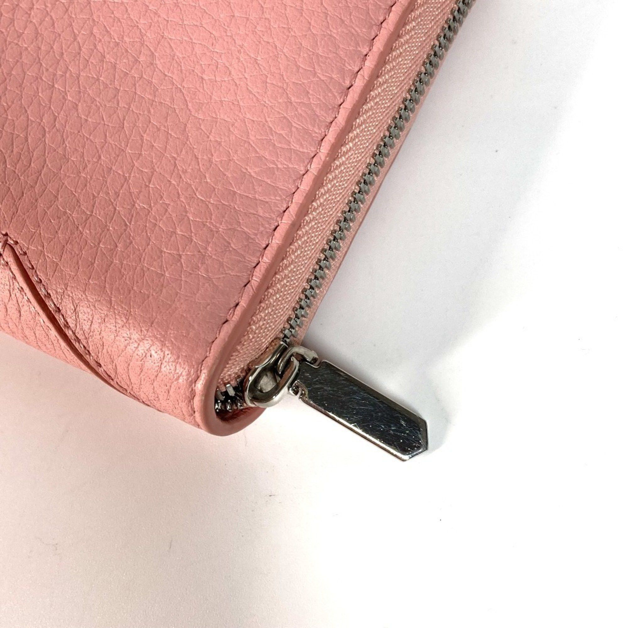 Tiffany & Co. TIFFANY & Co. 72458575 Japan-exclusive Return to Tiffany Heart Large Zip Wallet, Women's Leather, Blush Pink Size ONE SIZE - 7 Thumbnail