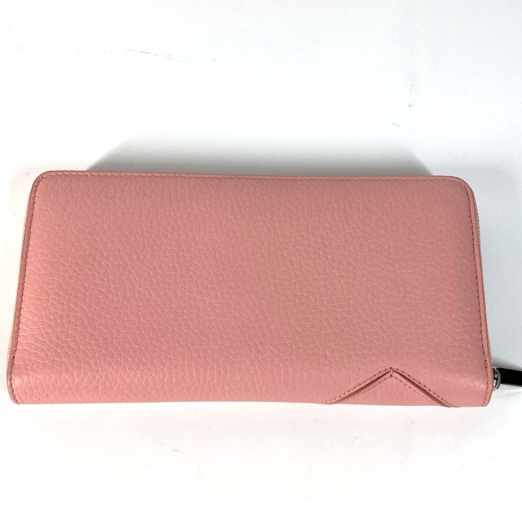 Tiffany & Co. TIFFANY & Co. 72458575 Japan-exclusive Return to Tiffany Heart Large Zip Wallet, Women's Leather, Blush Pink Size ONE SIZE - 6 Thumbnail