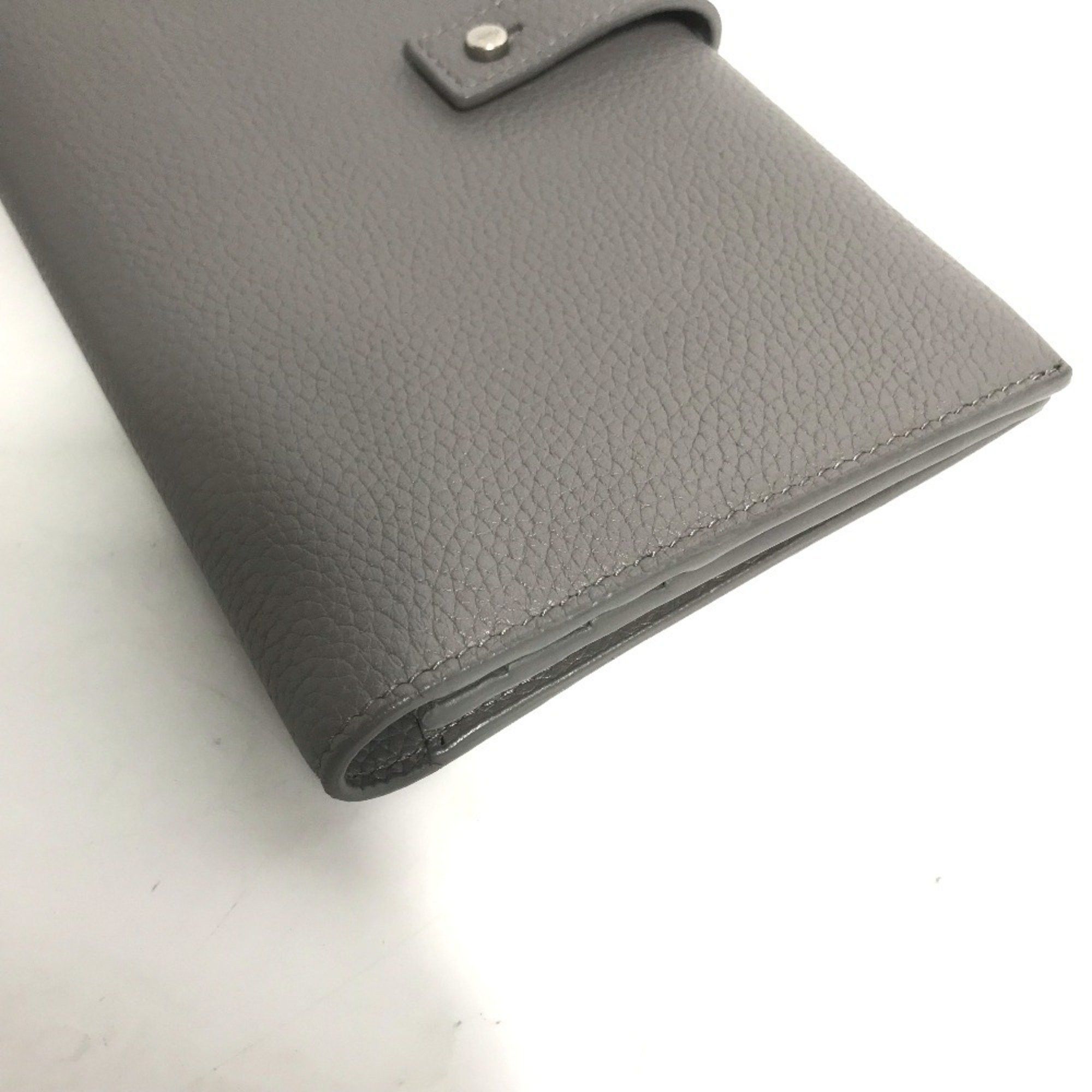 Yves Saint Laurent YVES SAINT LAURENT 504981 Sac de Jour Long Wallet with Coin Case, Leather, Gray, Women's Size ONE SIZE - 4 Thumbnail