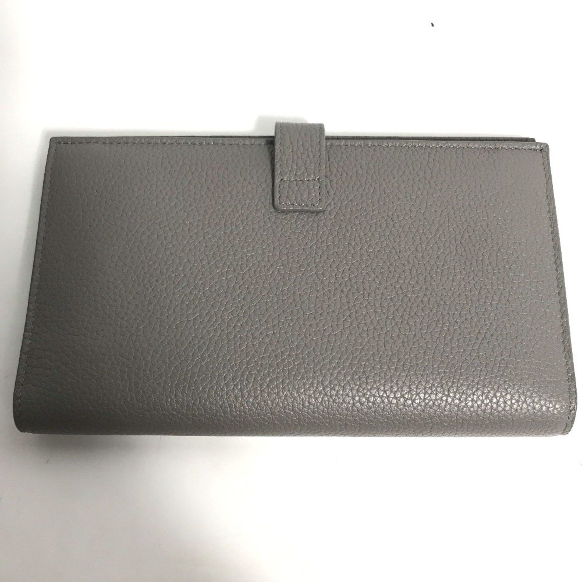 Yves Saint Laurent YVES SAINT LAURENT 504981 Sac de Jour Long Wallet with Coin Case, Leather, Gray, Women's Size ONE SIZE - 5 Thumbnail