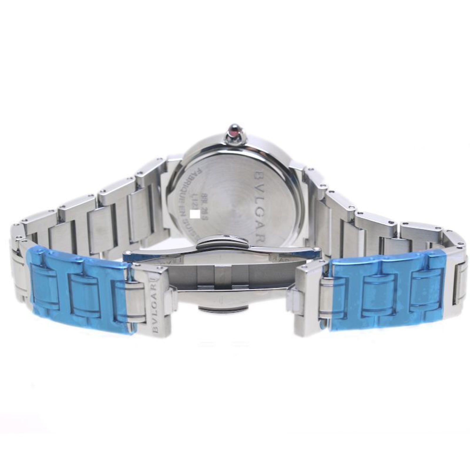 Bvlgari BVLGARI Women's Stainless Steel Watch with 12 Diamond Bezel (BBL26WSDS BBL26S 102374) 40086 Size ONE SIZE - 4 Thumbnail