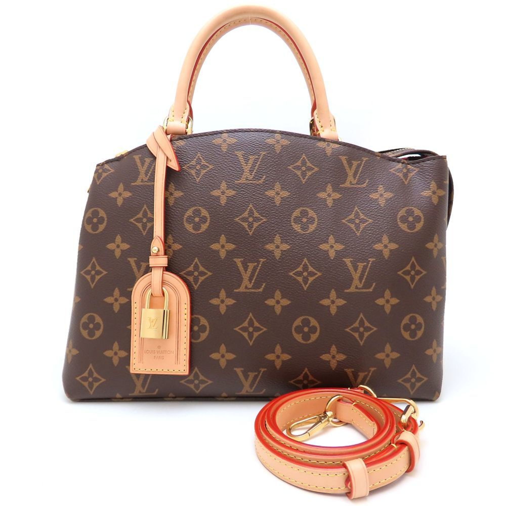 Louis Vuitton LOUIS VUITTON Monogram Petit Palais PM M45900 2-Way Handbag Brown Women's 352728 Size ONE SIZE - 10 Thumbnail