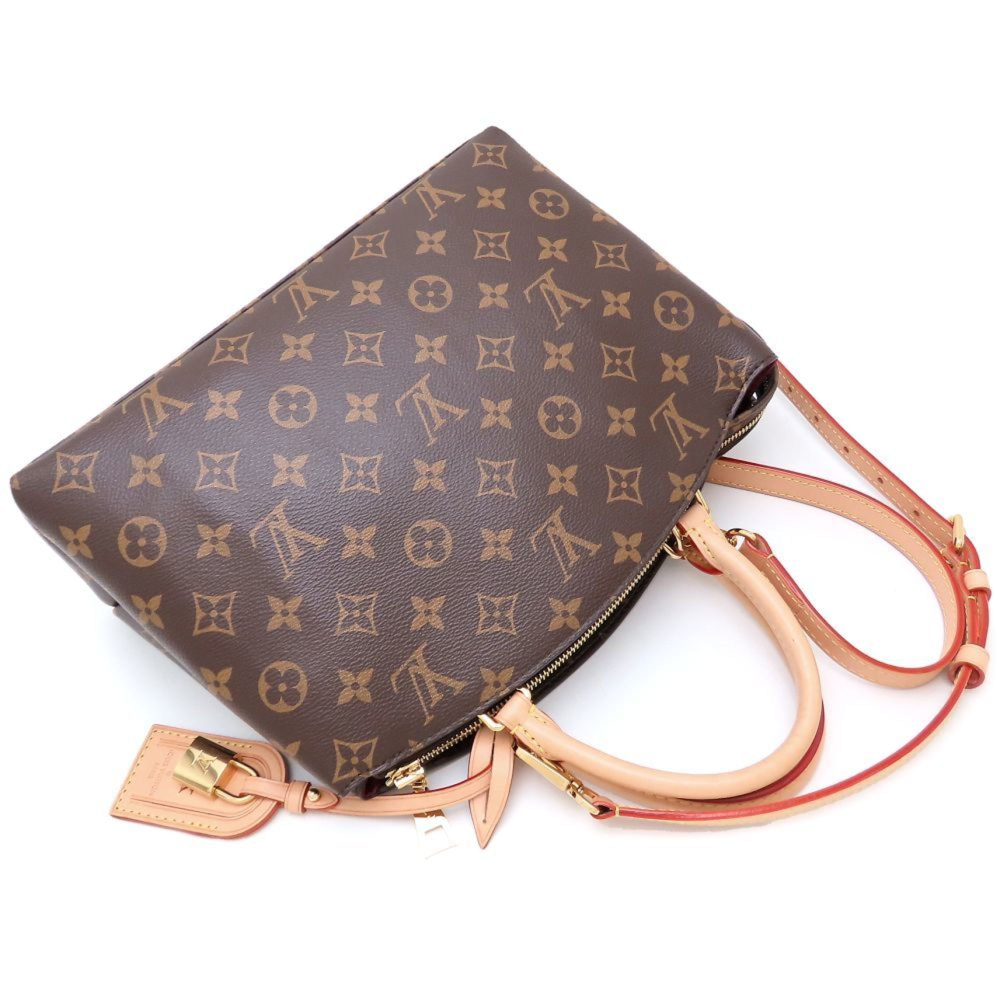 Louis Vuitton LOUIS VUITTON Monogram Petit Palais PM M45900 2-Way Handbag Brown Women's 352728 Size ONE SIZE - 3 Thumbnail