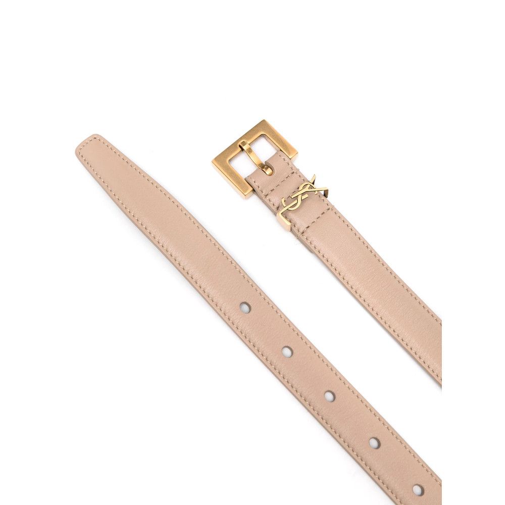 Saint Laurent Paris Saint Laurent NEUTRALS Belts Size ONE SIZE - 2 Thumbnail