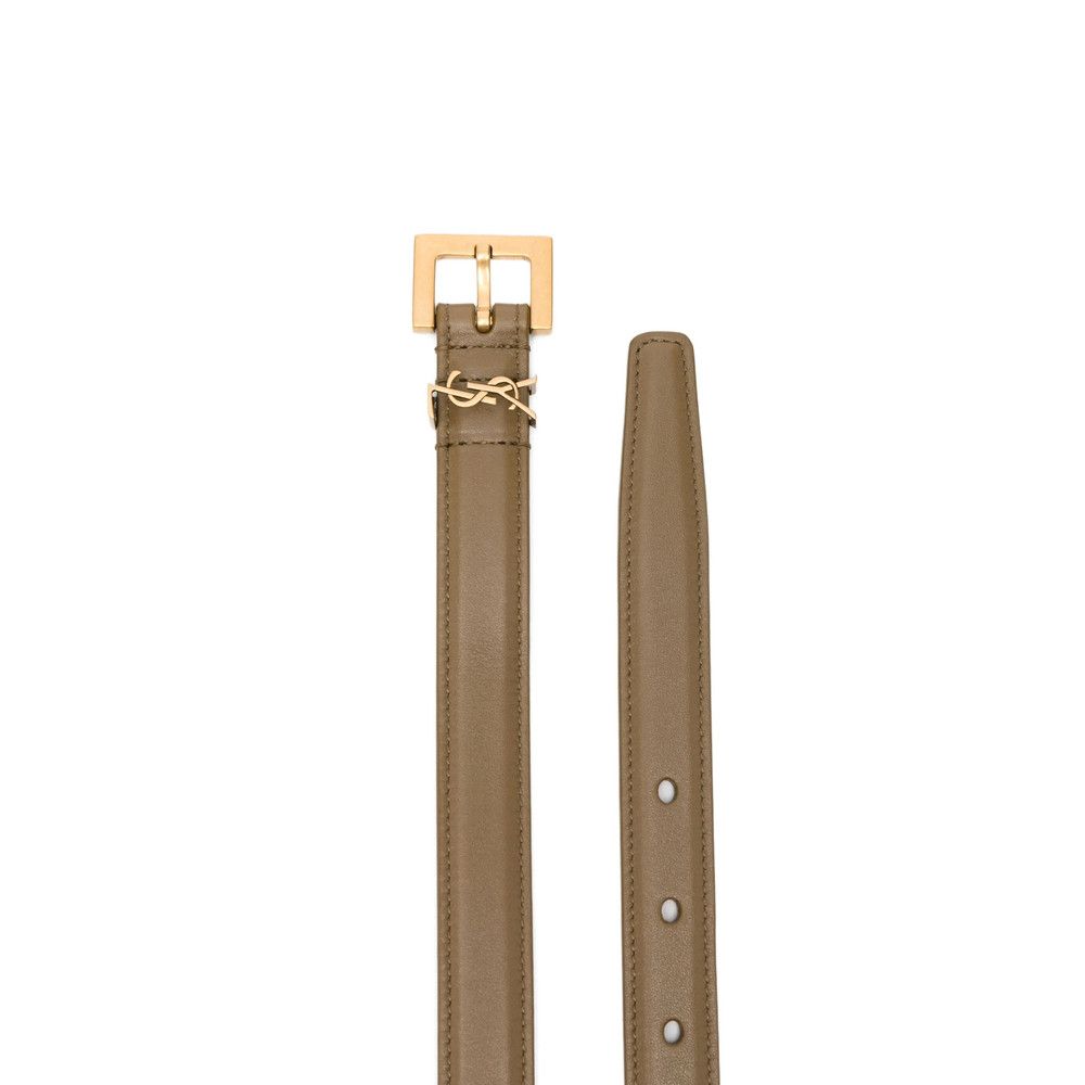 Saint Laurent Paris Saint Laurent GREEN Belts Size ONE SIZE - 2 Thumbnail