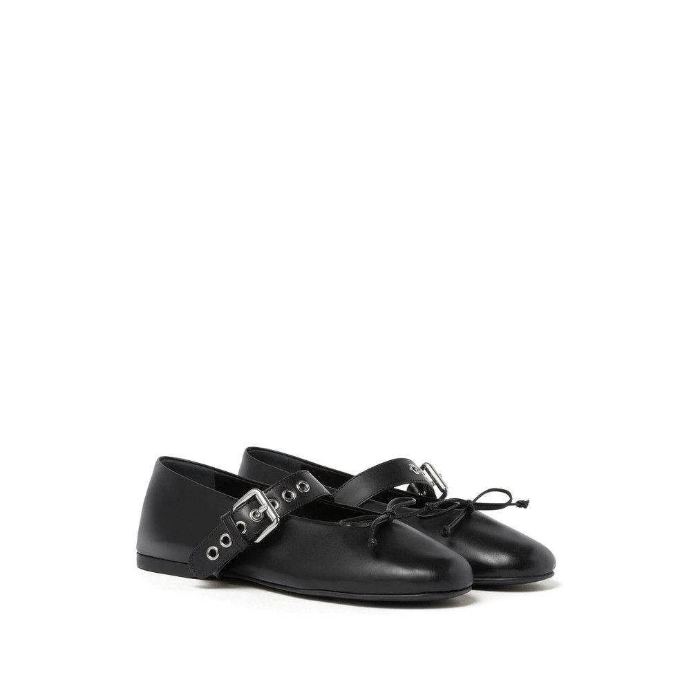 Miu Miu Miu Miu BLACK Ballet Flats Size US 11 / IT 41 - 4 Thumbnail