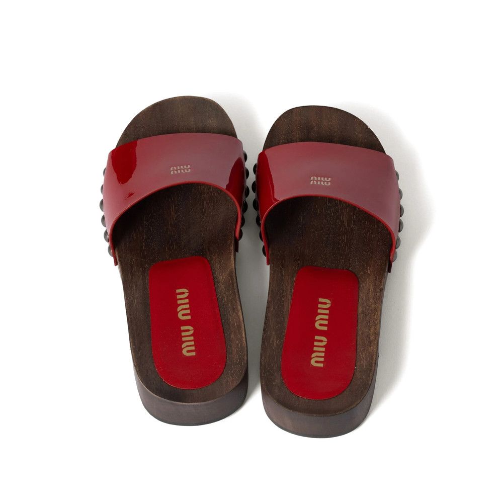 Miu Miu Miu Miu RED Sandals Size US 8 / IT 38 - 4 Thumbnail