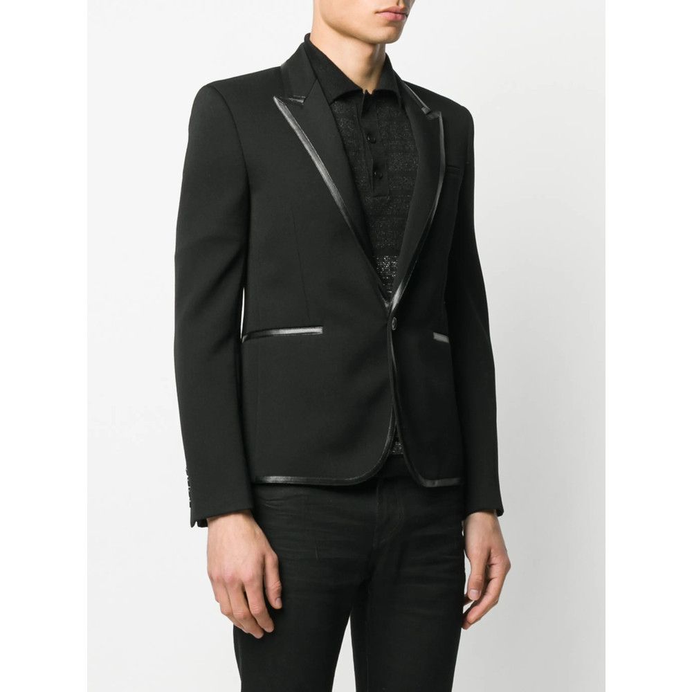 Saint Laurent Paris Saint Laurent BLACK Jackets - Blazers Size US XL / EU 56 / 4 - 4 Thumbnail