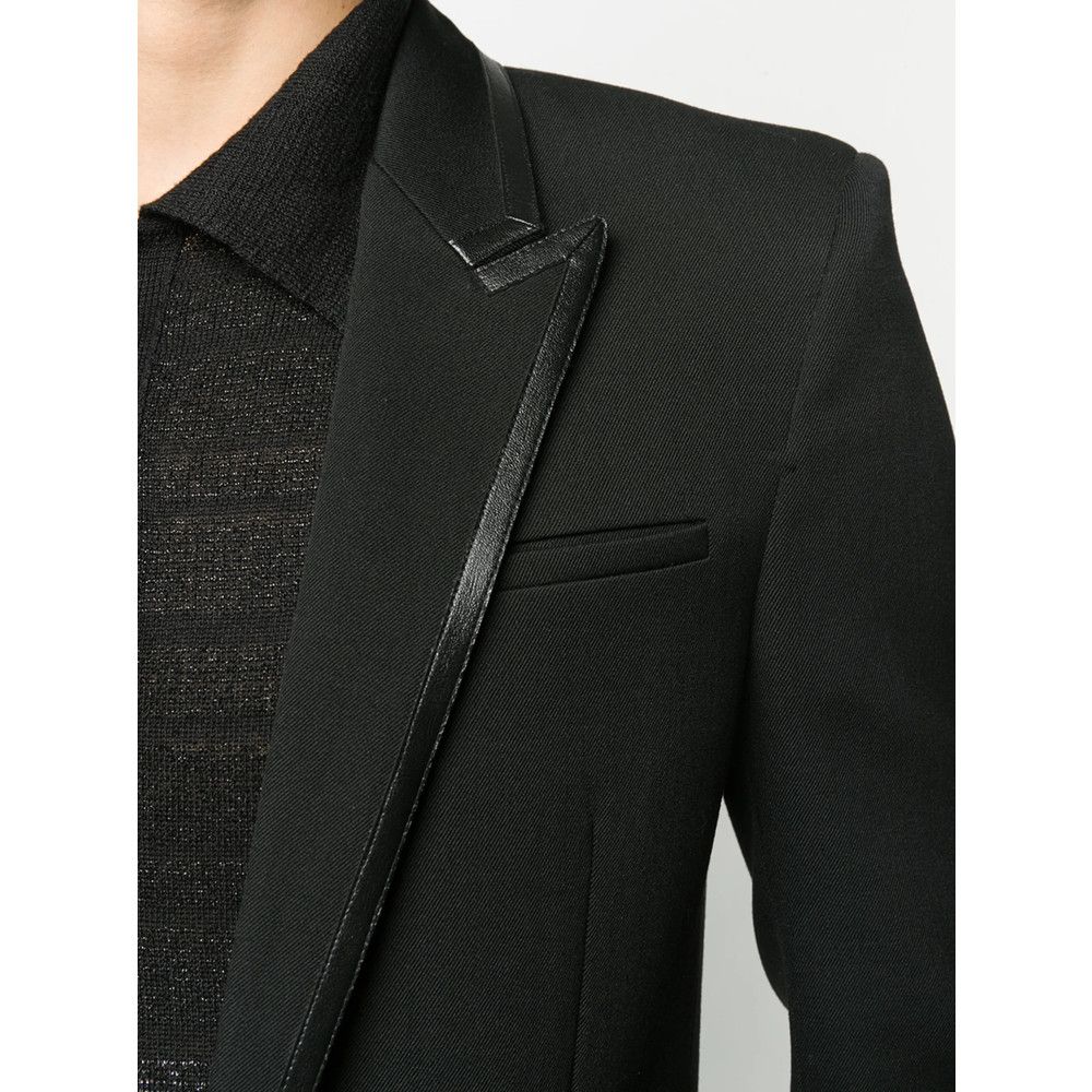 Saint Laurent Paris Saint Laurent BLACK Jackets - Blazers Size US XL / EU 56 / 4 - 2 Thumbnail