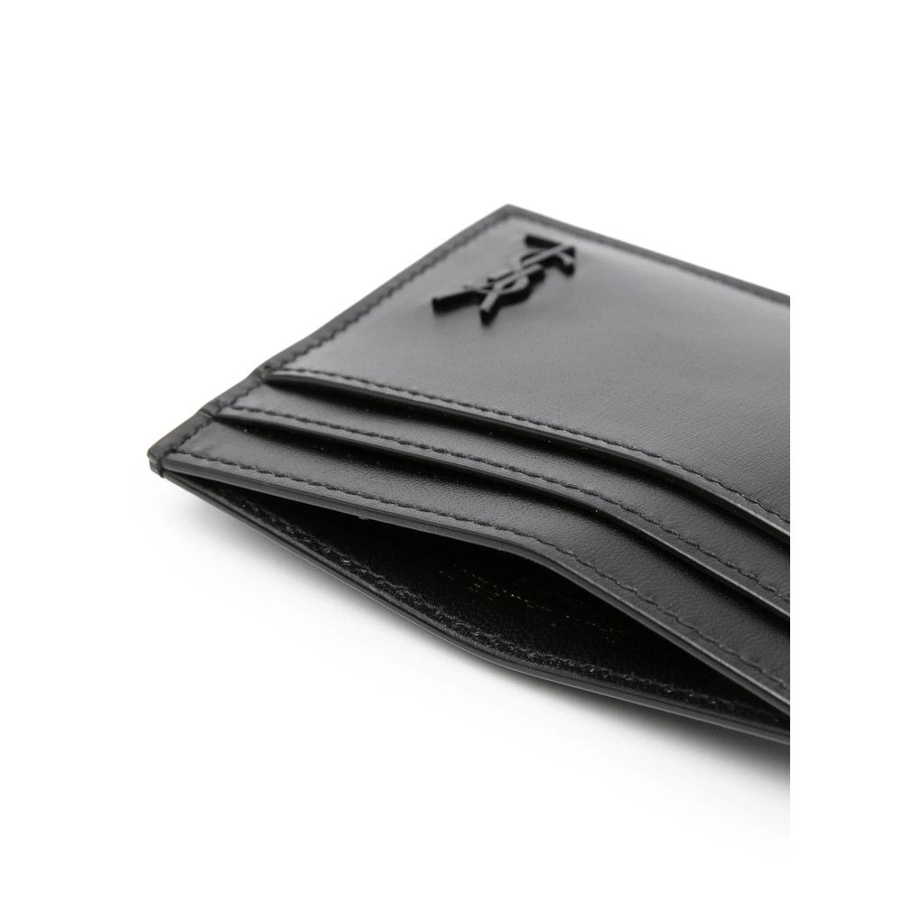 Saint Laurent Paris Saint Laurent BLACK Wallets & Cardholders Size ONE SIZE - 3 Thumbnail