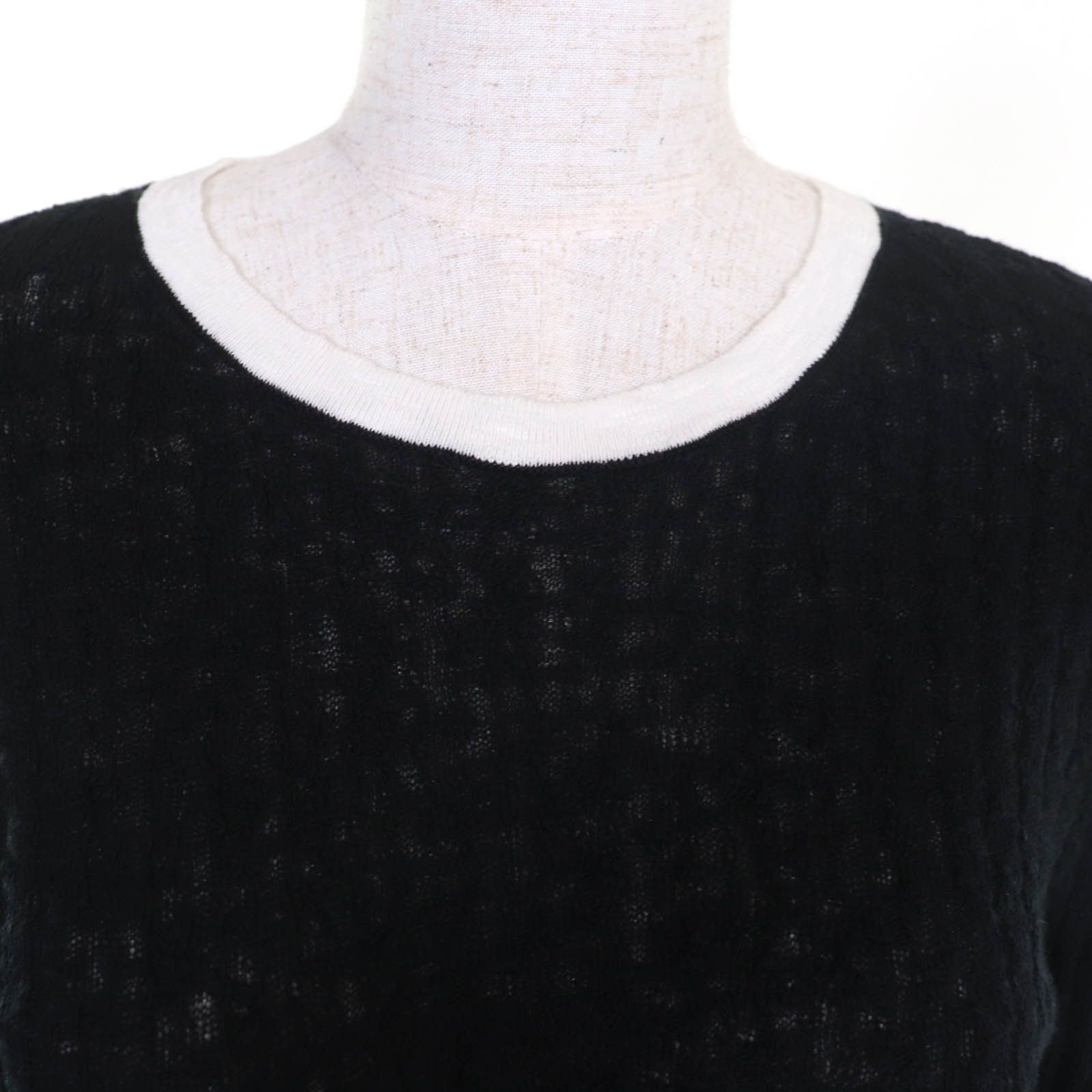 Chanel Chanel Chanel Knit Cotton Top Cotton Tops P72076 DUTY FREE for USA Size ONE SIZE - 4 Thumbnail