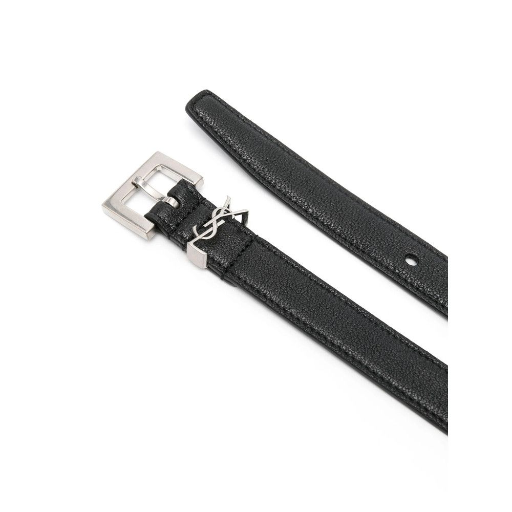 Saint Laurent Paris Saint Laurent BLACK Belts Size ONE SIZE - 2 Thumbnail