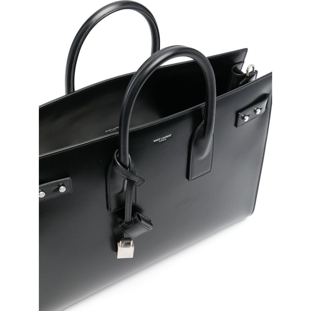 Saint Laurent Paris Saint Laurent BLACK Tote Bags Size ONE SIZE - 3 Thumbnail