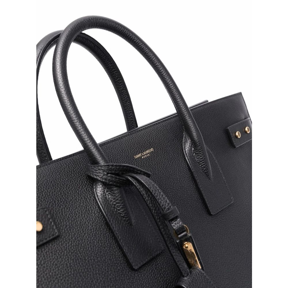 Saint Laurent Paris Saint Laurent BLACK Tote Bags Size ONE SIZE - 4 Thumbnail