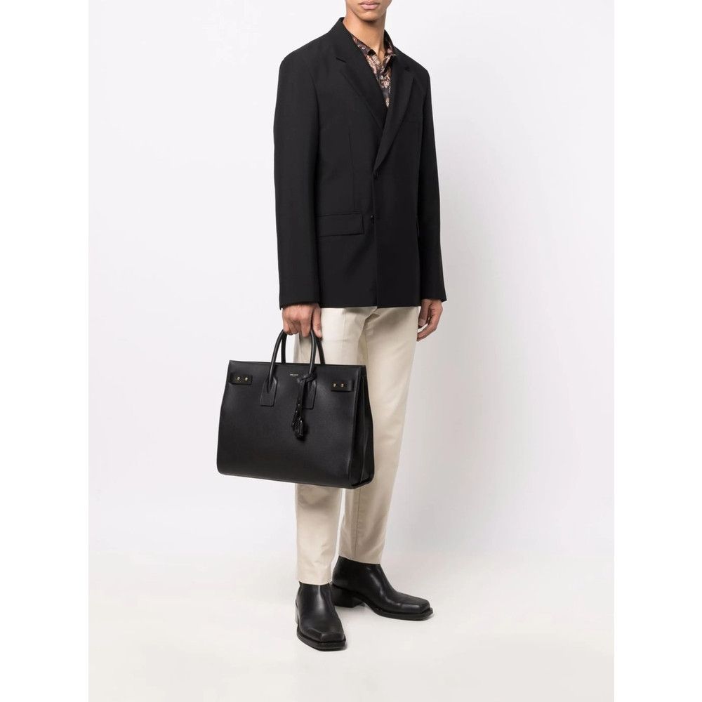 Saint Laurent Paris Saint Laurent BLACK Tote Bags Size ONE SIZE - 2 Thumbnail