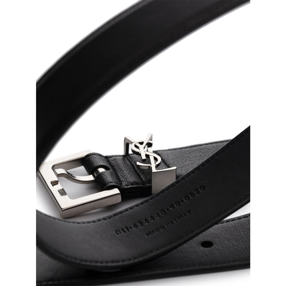 Saint Laurent Paris Saint Laurent BLACK Belts Size ONE SIZE - 2 Thumbnail