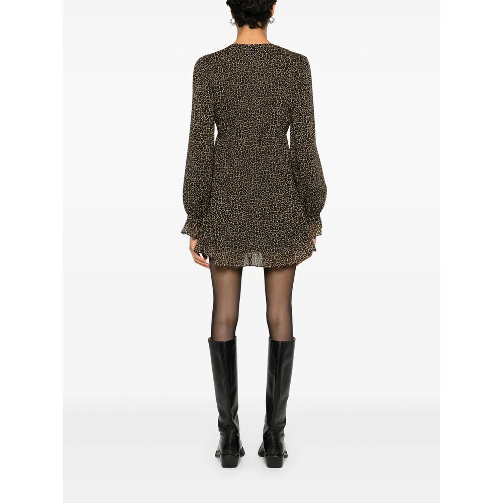 Saint Laurent Paris Saint Laurent BROWN Dresses - Day Dresses Size M / US 6-8 / IT 42-44 - 3 Thumbnail
