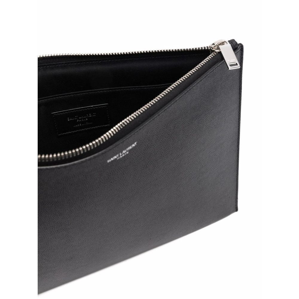 Saint Laurent Paris Saint Laurent BLACK Clutch Bags Size ONE SIZE - 2 Thumbnail