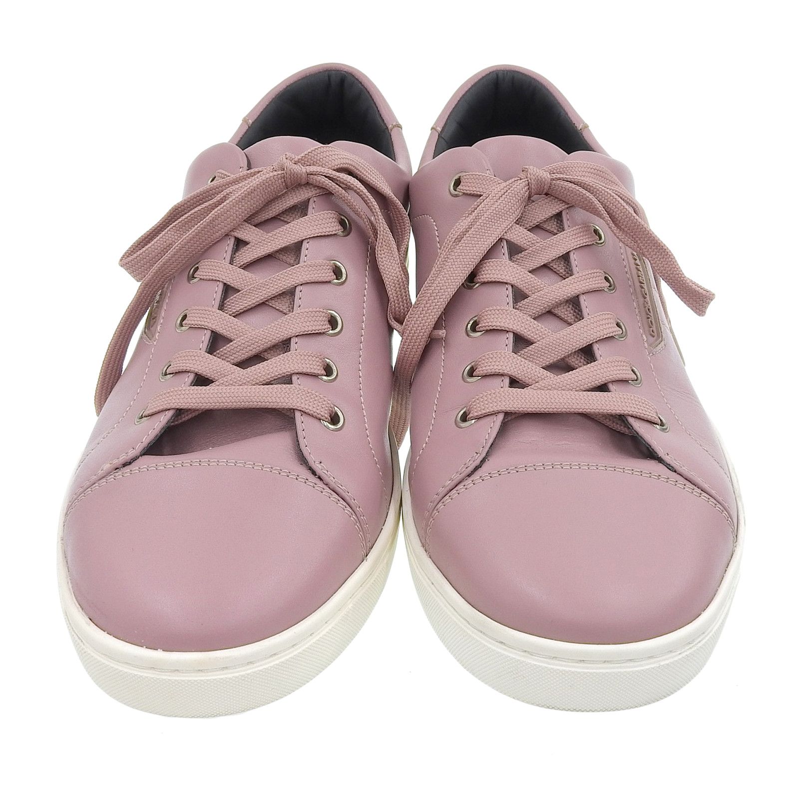 Dolce & Gabbana Dolce & Gabbana Dolce&Gabbana Leather Sneakers Leather Shoes CS1326 DUTY FREE for USA Size ONE SIZE - 3 Thumbnail