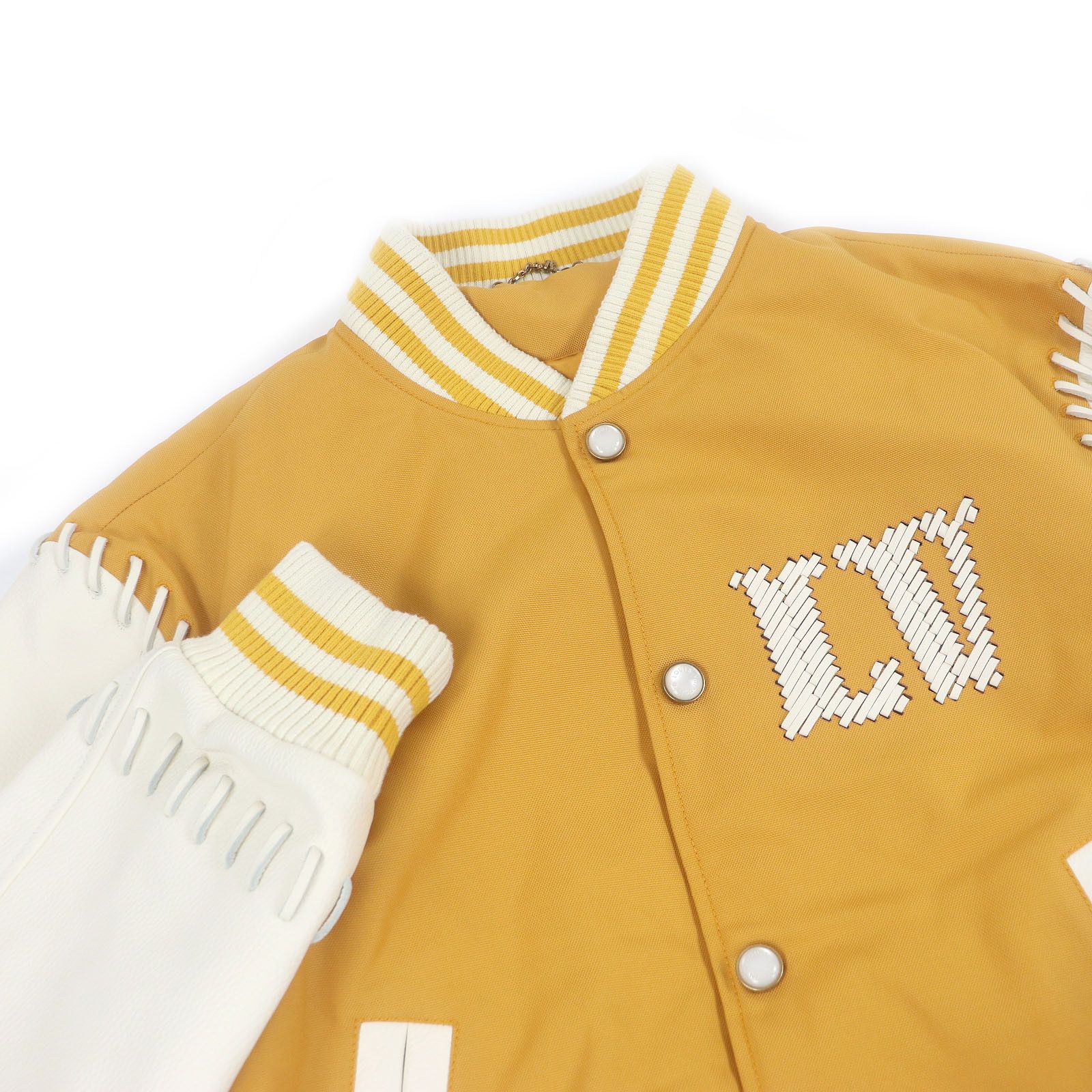 Louis Vuitton Louis Vuitton Louis Vuitton Padded varsity jacket Leather Jacket Leather Outerwear DUTY FREE for USA Size ONE SIZE - 2 Thumbnail
