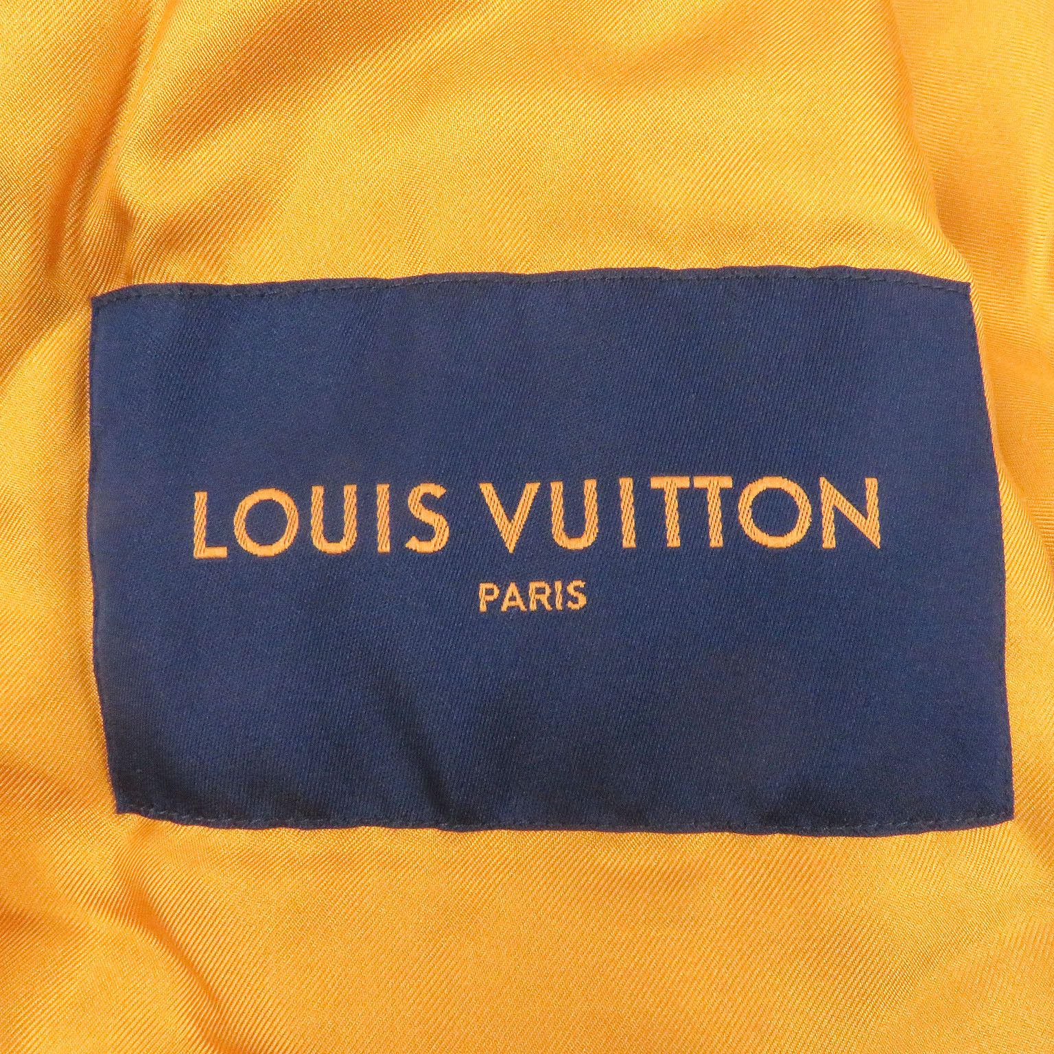 Louis Vuitton Louis Vuitton Louis Vuitton Padded varsity jacket Leather Jacket Leather Outerwear DUTY FREE for USA Size ONE SIZE - 7 Thumbnail