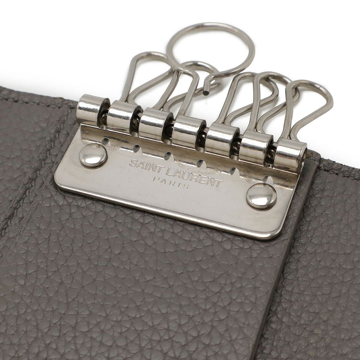 Yves Saint Laurent Yves Saint Laurent Saint Laurent Paris Leather Key Case Leather Key case 505042 DUTY FREE for USA Size ONE SIZE - 7 Thumbnail