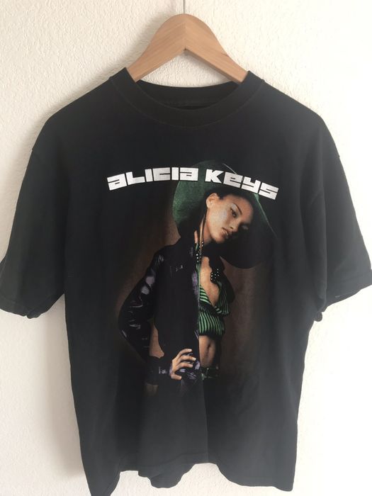 Vintage Vintage 2002 Alicia Keys Tour T Shirt 🔑 🔑 🔑 | Grailed