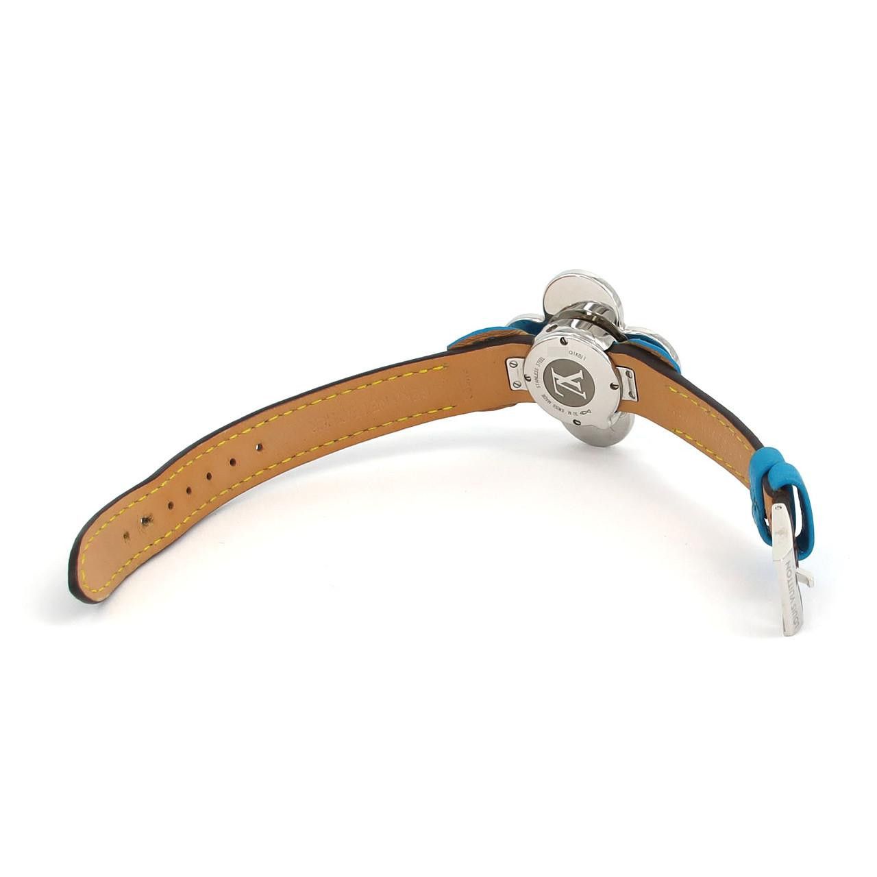 Louis Vuitton Louis Vuitton Louis Vuitton Tambour Vivienne Bijou Secret Stainless Steel Yellow Gold Metal Quartz Q1K0J1 DUTY FREE for USA Size ONE SIZE - 9 Thumbnail