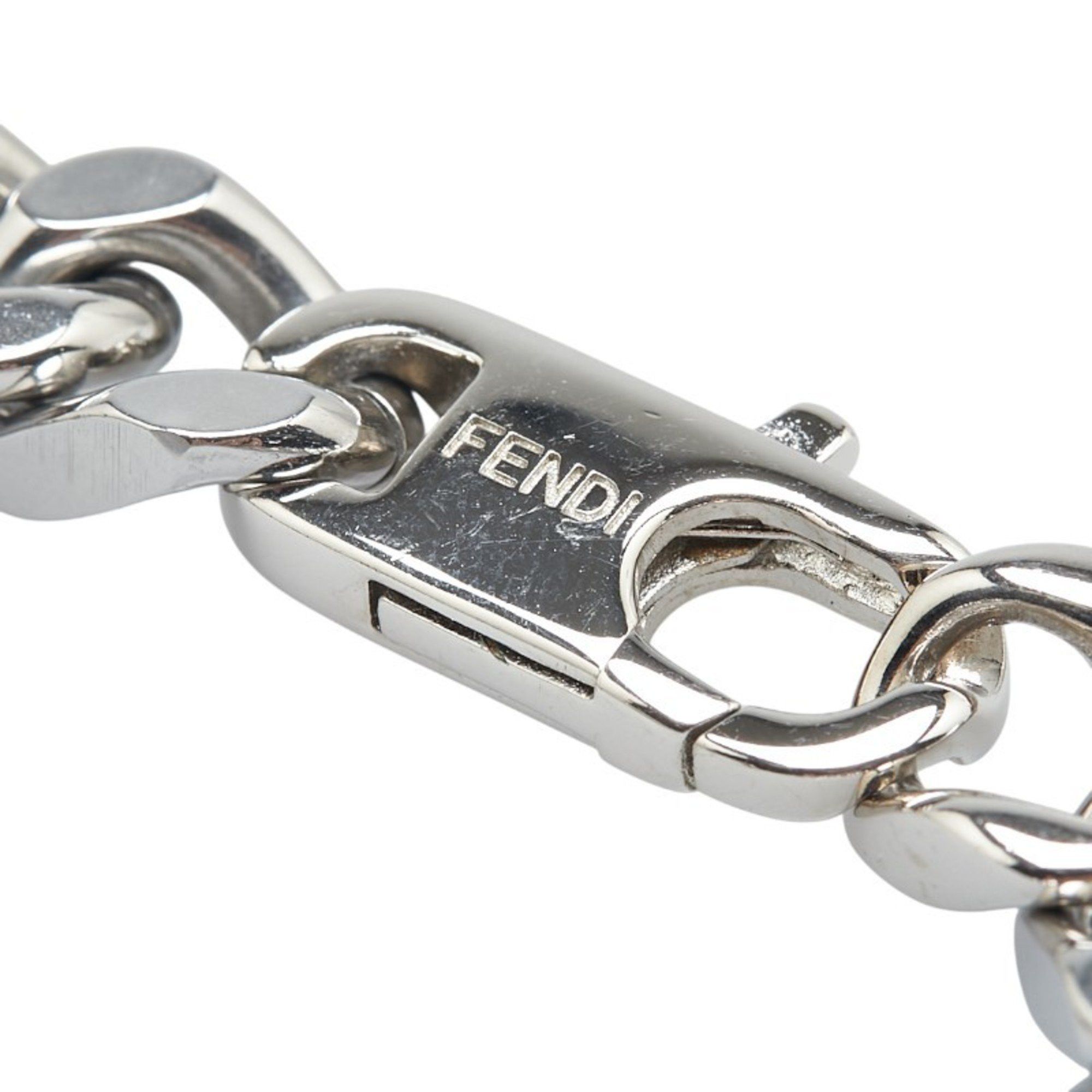 Fendi Fendi Baguette Chain Bracelet, Size XS, OB3024, Silver Metal, Women's, FENDI Size ONE SIZE - 4 Thumbnail