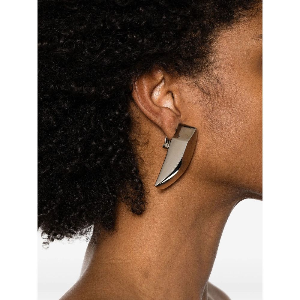 Saint Laurent Paris Saint Laurent SILVER Earrings Size ONE SIZE - 3 Thumbnail