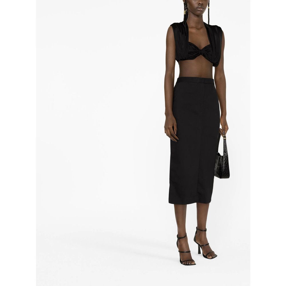 Saint Laurent Paris Saint Laurent BLACK Tops - Vests & Tank Tops Size S / US 4 / IT 40 - 4 Thumbnail