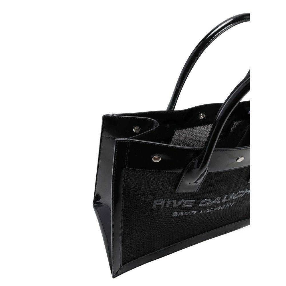 Saint Laurent Paris Saint Laurent BLACK Tote Bags Size ONE SIZE - 4 Thumbnail