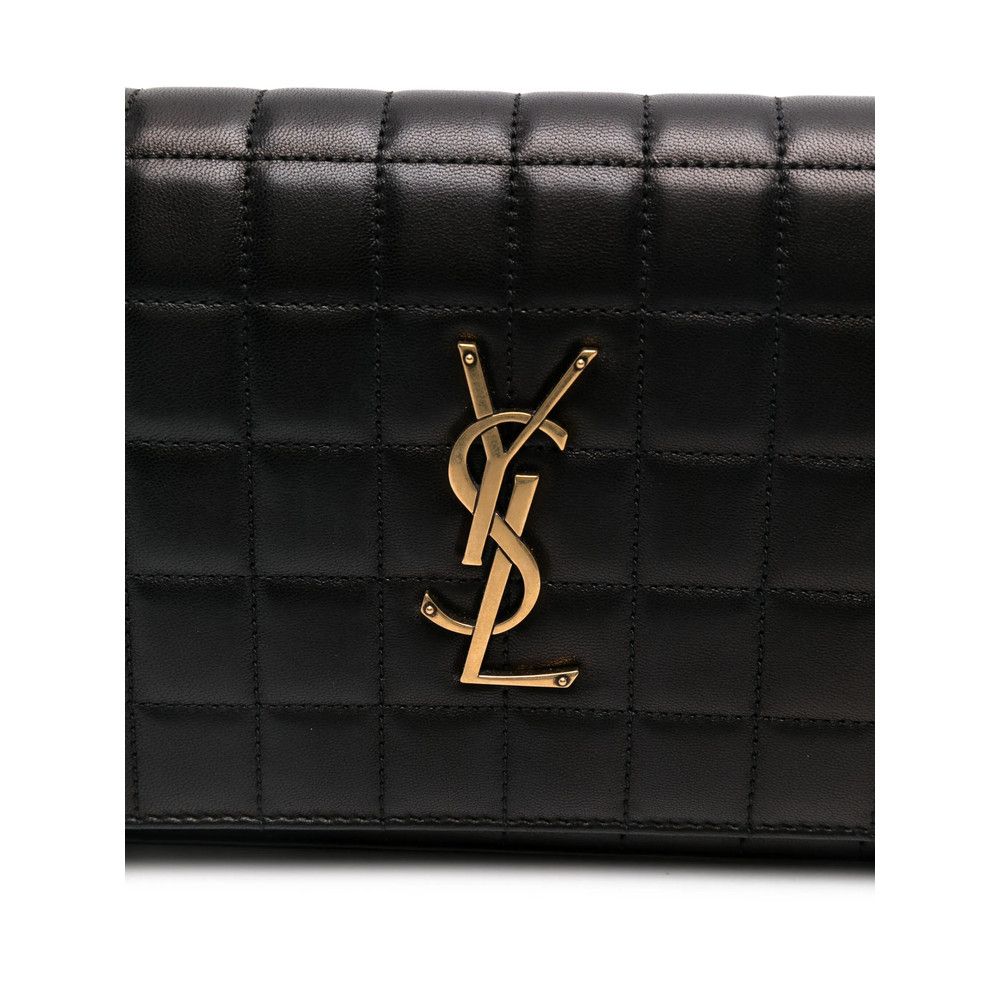 Saint Laurent Paris Saint Laurent BLACK Clutch Bags Size ONE SIZE - 5 Thumbnail
