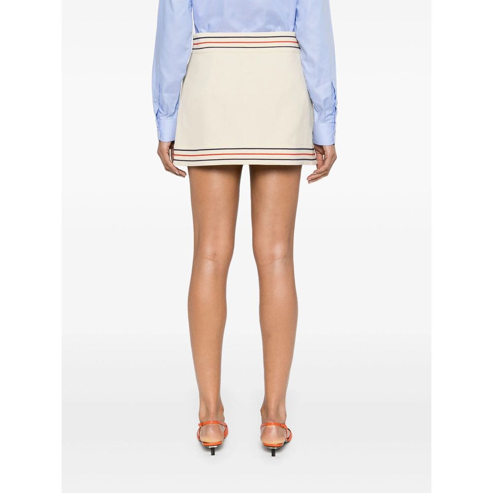 Gucci Gucci NEUTRALS Skirts - A-Line Skirts Size 28" / US 6 / IT 42 - 4 Thumbnail