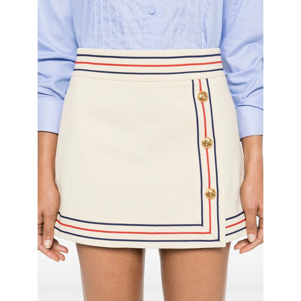 Gucci Gucci NEUTRALS Skirts - A-Line Skirts Size 28" / US 6 / IT 42 - 2 Thumbnail