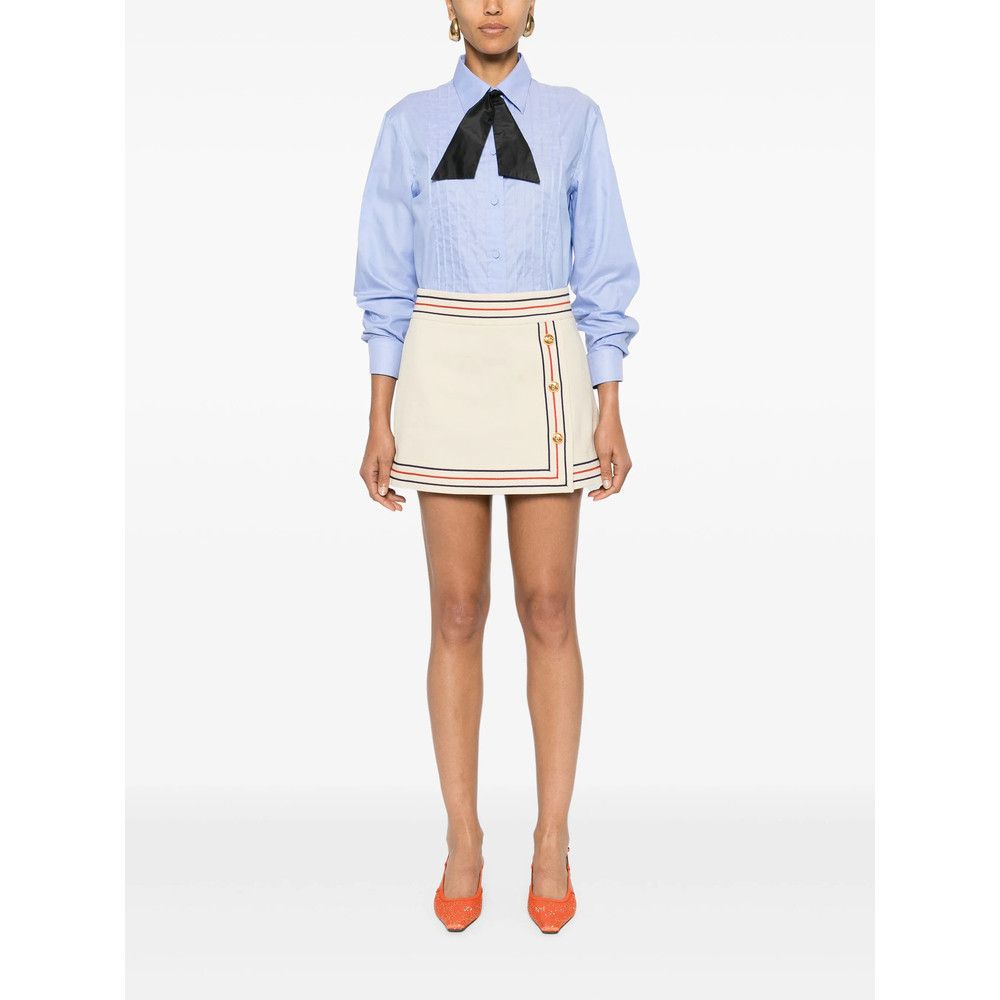 Gucci Gucci NEUTRALS Skirts - A-Line Skirts Size 28" / US 6 / IT 42 - 3 Thumbnail