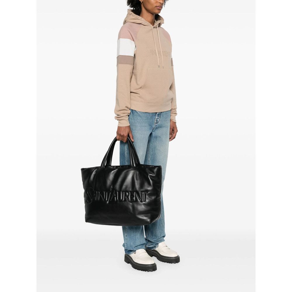 Saint Laurent Paris Saint Laurent BLACK Tote Bags Size ONE SIZE - 5 Thumbnail