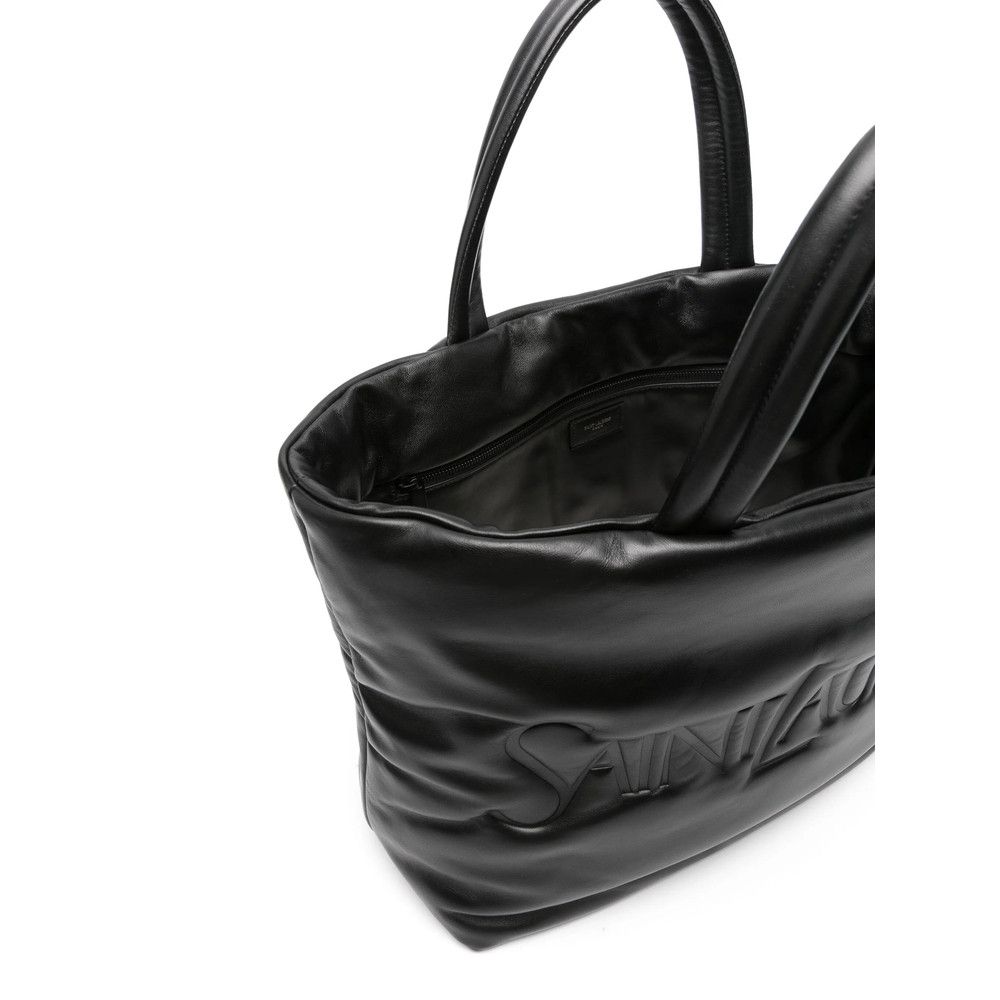 Saint Laurent Paris Saint Laurent BLACK Tote Bags Size ONE SIZE - 4 Thumbnail