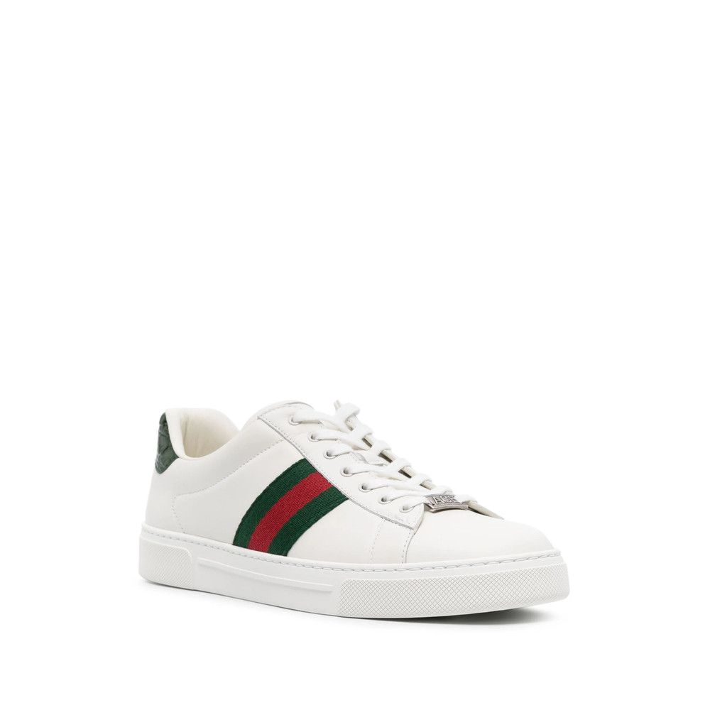Gucci Gucci WHITE Trainers Size US 11 / IT 41 - 2 Thumbnail