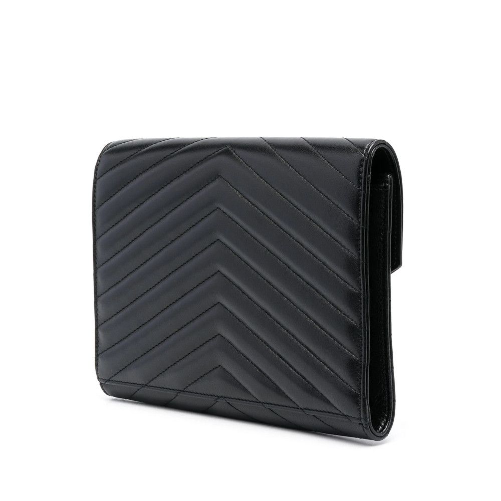 Saint Laurent Paris Saint Laurent BLACK Clutch Bags Size ONE SIZE - 5 Thumbnail