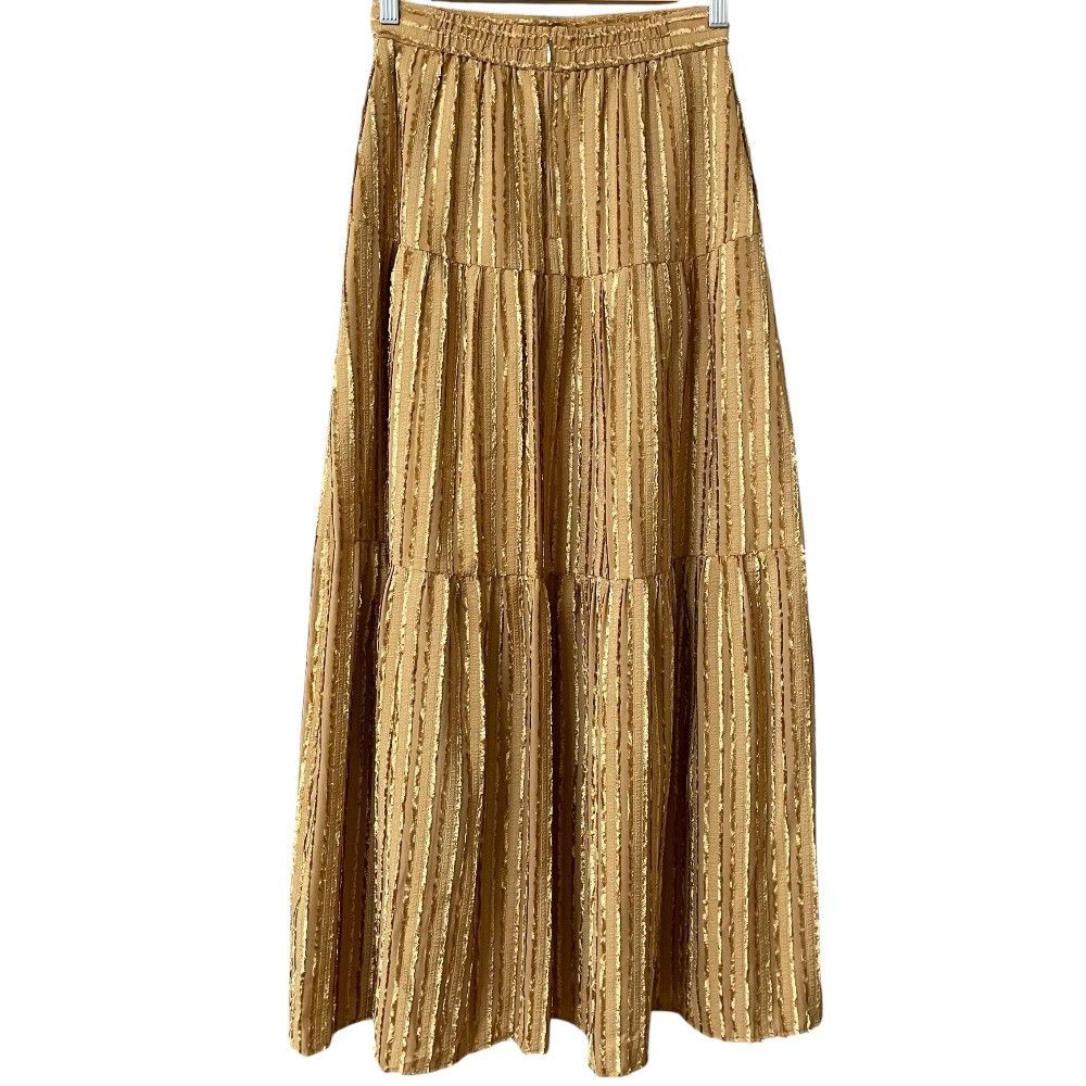 Other Bractment Long Tiered Flare Skirt Others Skirts DUTY FREE for USA
