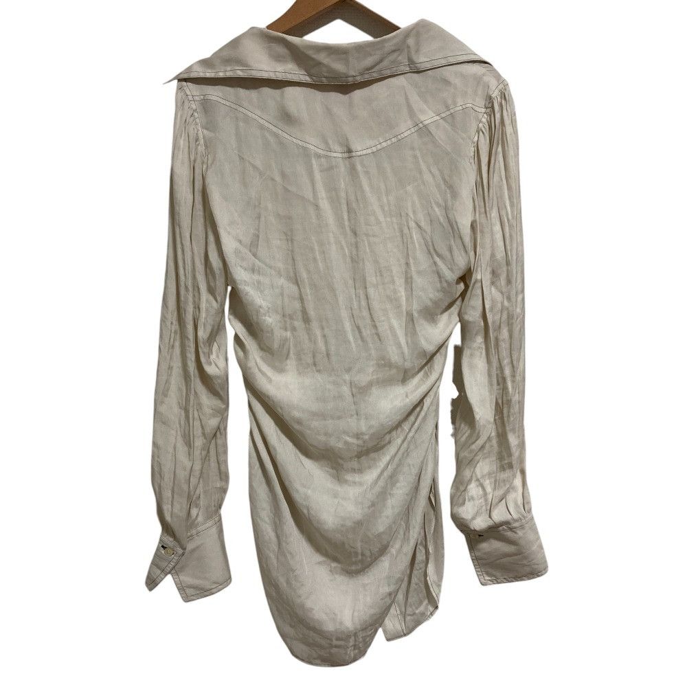 Other Other Fetico Gatherer Satin Shirt Others Tops FTC212-0101 DUTY FREE for USA Size ONE SIZE - 4 Thumbnail